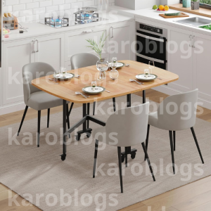 Multifunction Drop-Leaf Dining Table