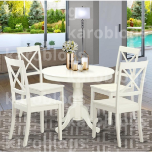 East West Furniture 5-Piece Dinette Set