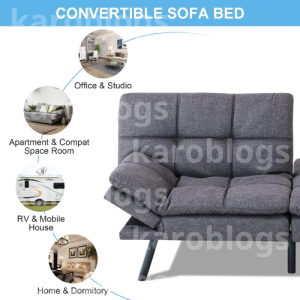 MUUEGM Futon Sofa Bed