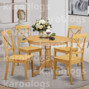 East West Furniture 5-Piece Dinette Set